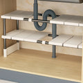 NeatLume Under Sink Storage Rack – Expand Your Space, Reclaim Your Calm