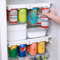 NeatLume Fridge Can Organizer – Stack Smart, Grab Fast, Waste Nothing