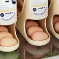 NeatLume Rolling Egg Holder Rack – Auto-Dispense Freshness, Zero Chaos