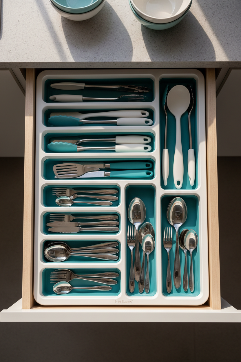 Every Utensil. Perfect Place. Always.
